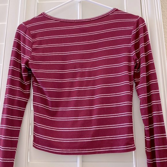 Forever 21 | Long Sleeve Ribbed Top - Picture 2 of 4